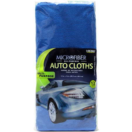 Viking Microfiber Multipurpose Cloths, 16x12", 1 938500